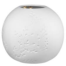 Rader Circular Vase with Gold Birds