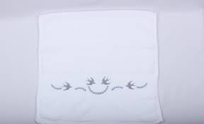 Alice & Lily Embroidered Hand Towel