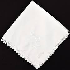 Tritex Lace Border Cotton Hankie