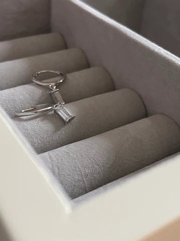 Ruby Tuesday Audrey Huggies - Sterling Silver Clear