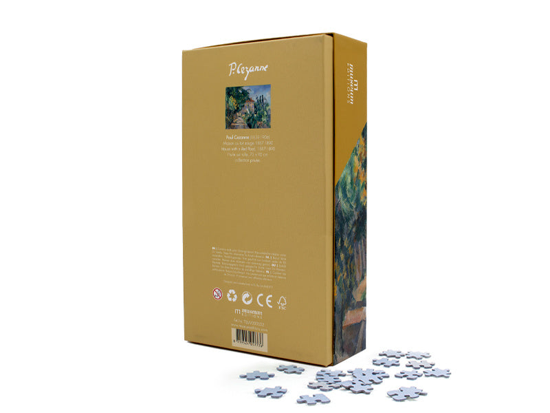 Jigsaw puzzle 1000 pieces, Paul Cézanne, House with the red roof