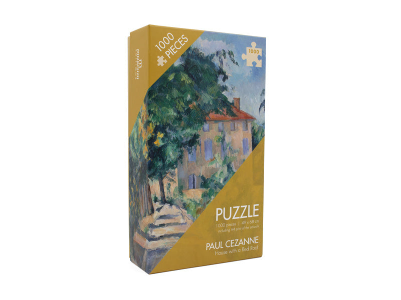 Jigsaw puzzle 1000 pieces, Paul Cézanne, House with the red roof