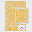 William Morris Swedish Dish Cloth - Sunflower Yellow pattern - NZ stockist Villarosa Maison