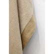 Clyde Caramel and Ivory Throw in Boucle Weave