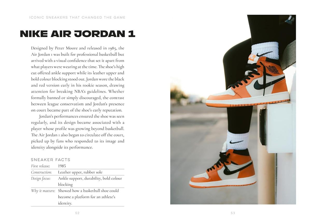 Iconic sneaker photography in The Little Book of Sneakers