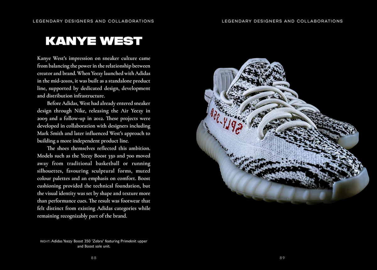 Spread from The Little Book of Sneakers