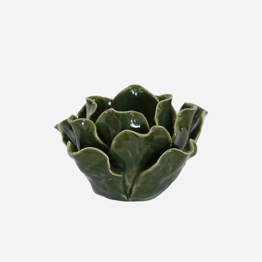 Verde Leaf Candle Holder