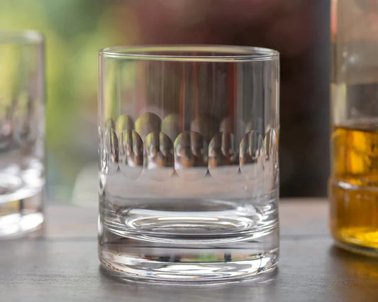 The Vintage List Whisky Glasses Lens Design set of 2
