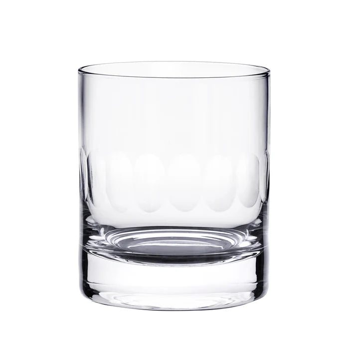 The Vintage List Whisky Glasses Lens Design set of 2