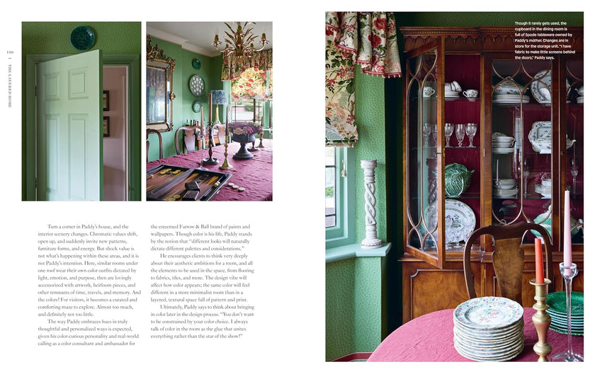 Layered maximalist interior inside The Layered Home