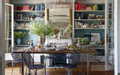 Interior design inspiration pages from The Layered Home