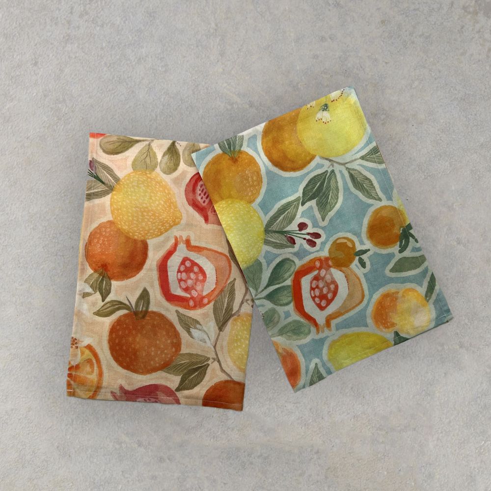 Baksana Linen Tea Towel