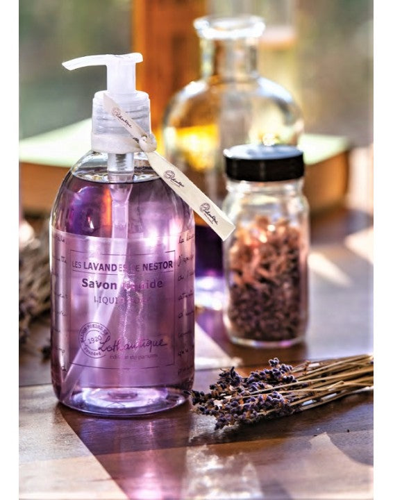 Lothantique Lavender Liquid Soap Pump Bottle