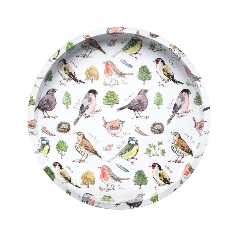 Madeline Floyd Bird Song Tin Tray