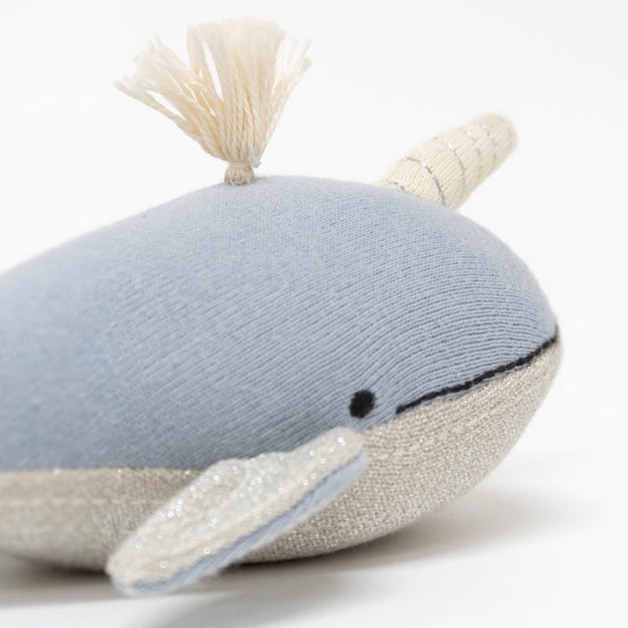 Small Knitted Narwhal