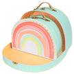Rainbow Suitcase S/2