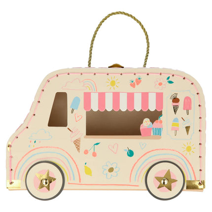 Meri Meri Ice Cream Van Mini Suitcase with Bunny