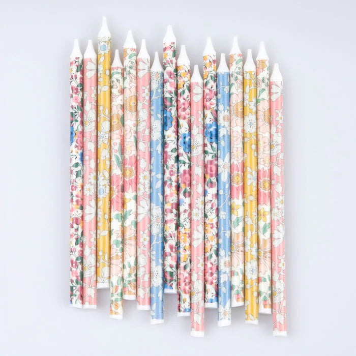 Meri Meri x Liberty Party Candles 16pk