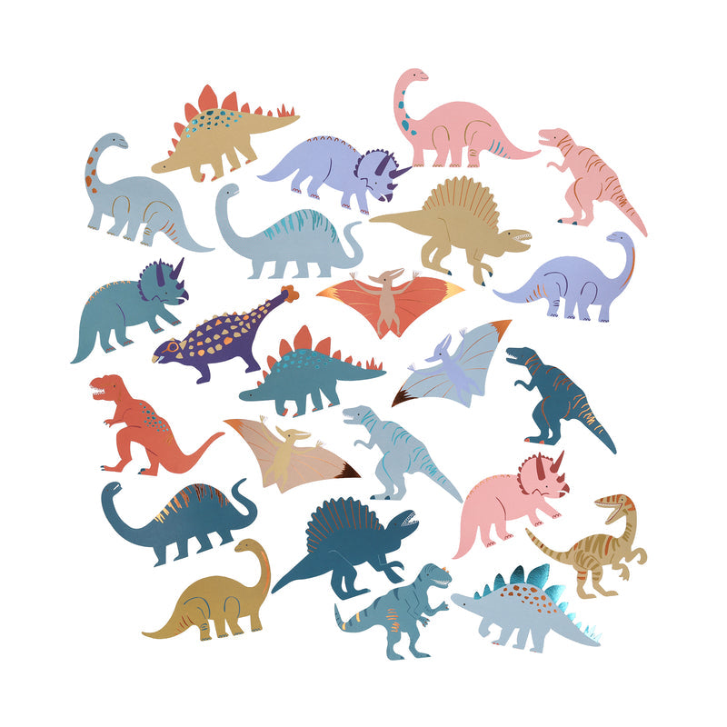 Shaped Dinosaur Stickers