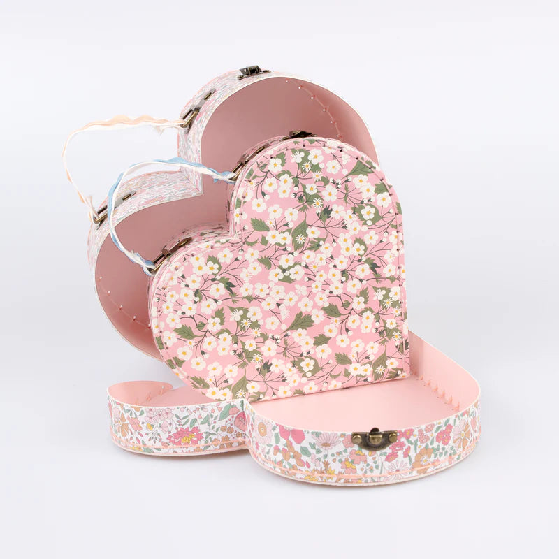 Meri Meri Heart Suitcases
