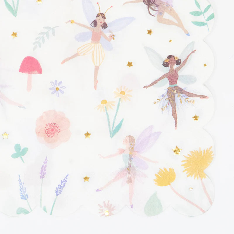 Meri Meri Fairy Paper Napkins Large