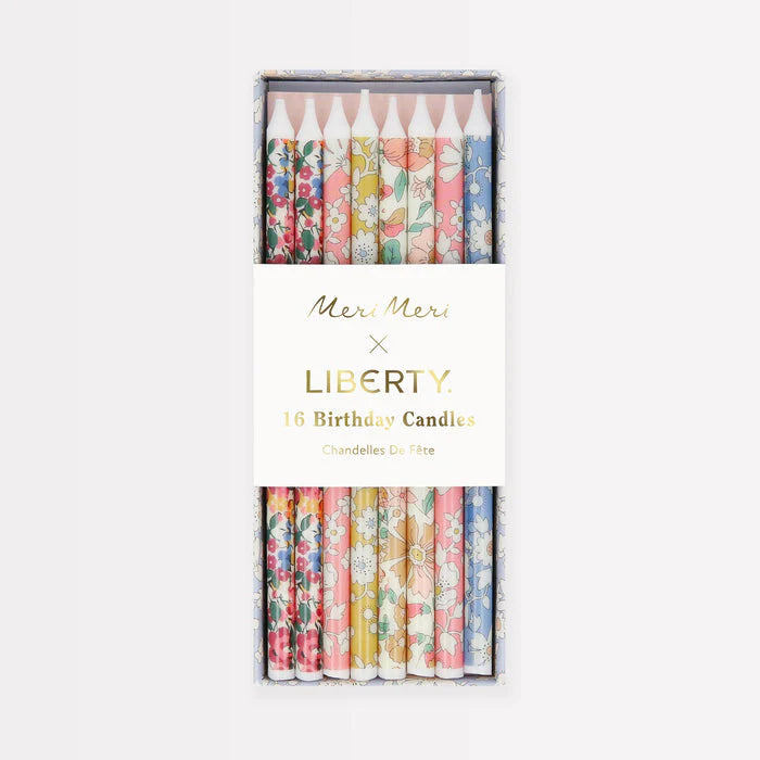 Meri Meri x Liberty Party Candles 16pk