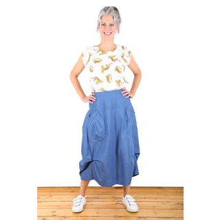 Olga de Polga- Milwaukee Le Studio Skirt in Denim