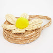 Woven Daisy Straw Bag