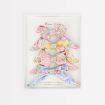 Liberty Floral Bow Hairclips-Set 4