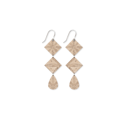 Sydney Living Museums Artifacts Diamond Duo Drop Earrings