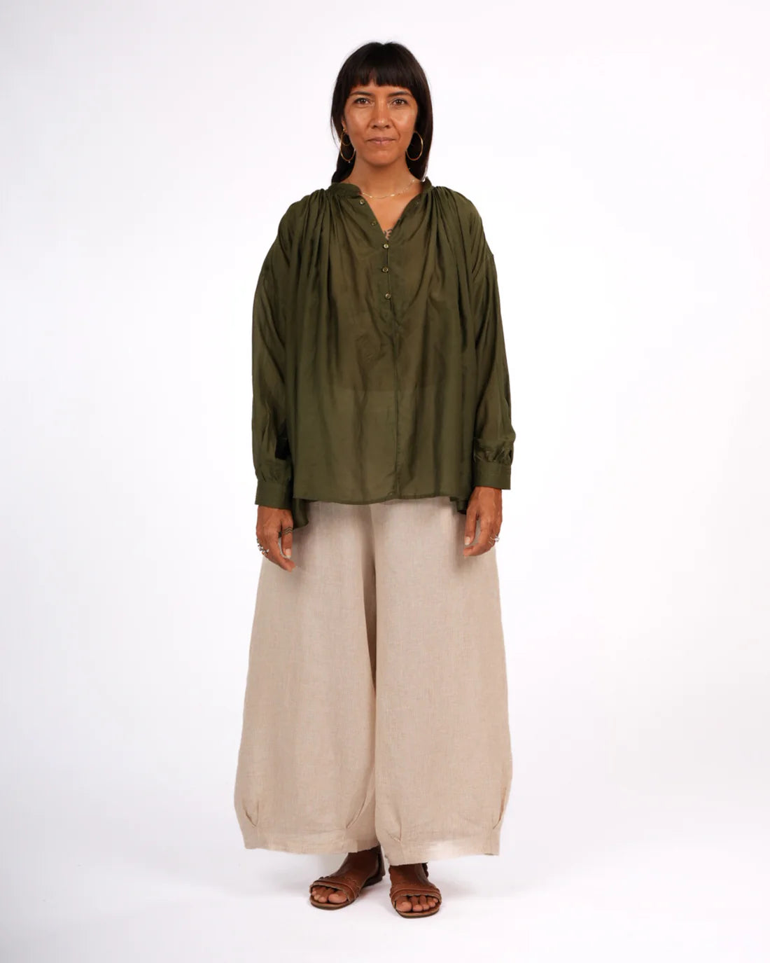 Palma Cotton Silk Blouse