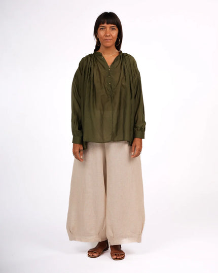 Palma Cotton Silk Blouse