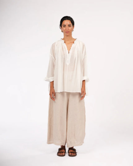 Palma Cotton Silk Blouse