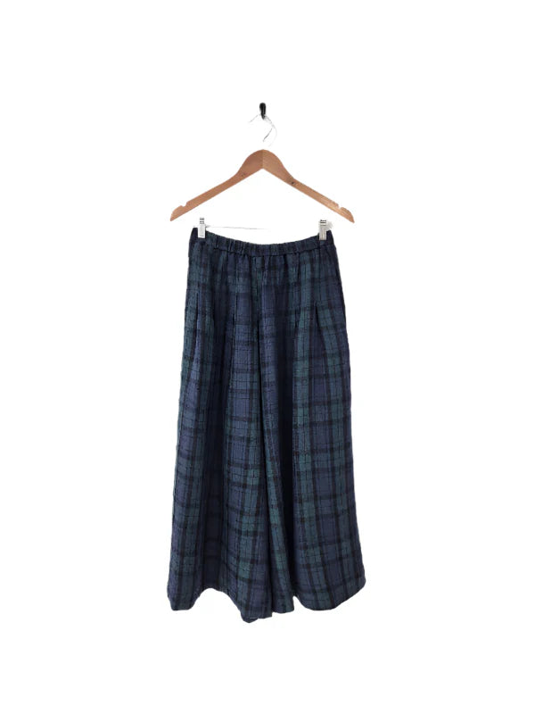 Montaigne Freya French Linen Tartan Pants