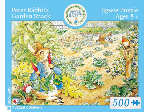 Peter Rabbit's Garden Snack - 500 piece Jigsaw puzzle