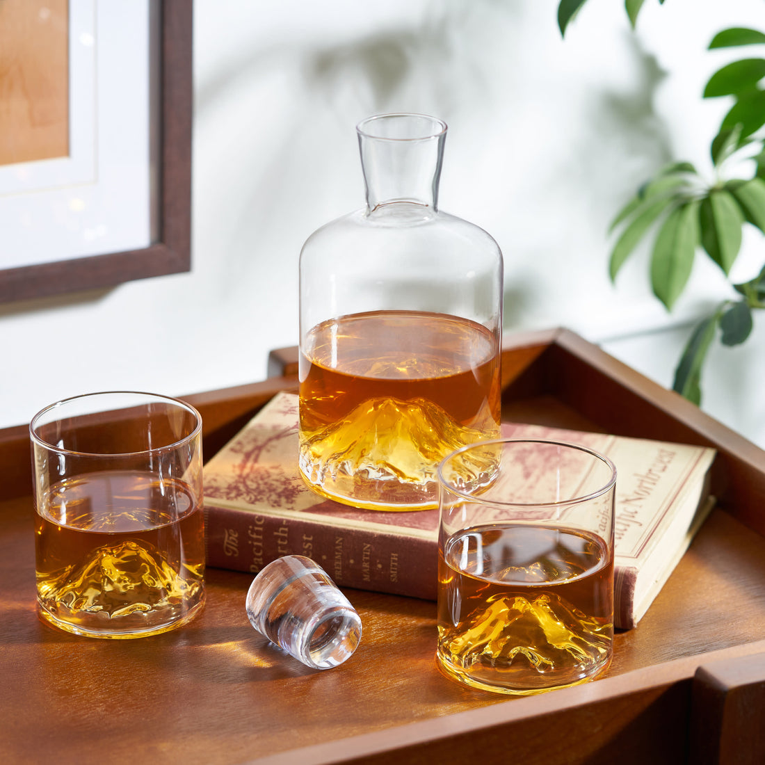 Viski Mountain Liquor Decanter