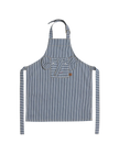 OYOY Mini Elephant Apron - Striped Denim