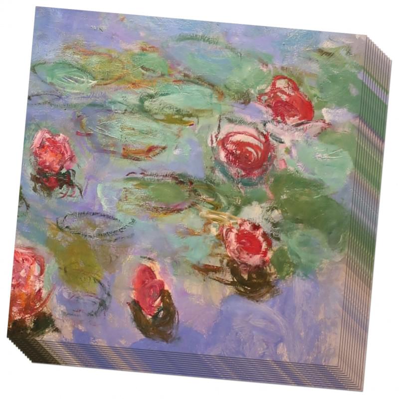 Claude Monet Water Lilies  Napkins