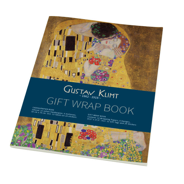 Gift Wrap Book Gustav Klimt