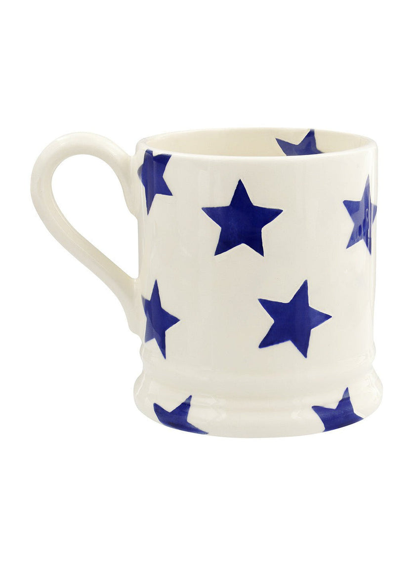 Emma Bridgewater Daddy Blue Star 1/2 Pint Mug