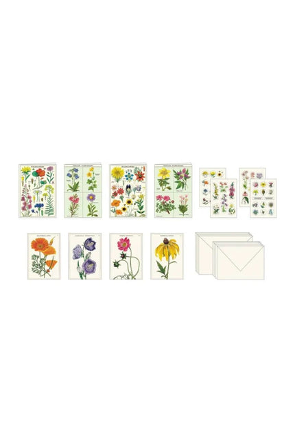 Cavallini & Co - Wildflowers - Stationery Set