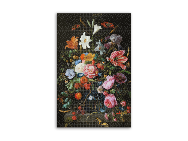 Van Gogh 1000pc Jigsaw Puzzle - Vase with Flowers