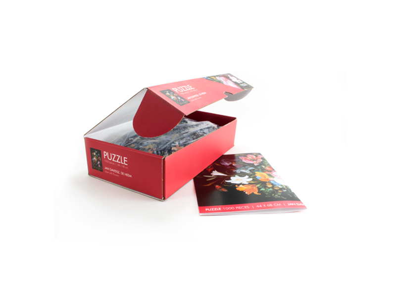 Van Gogh 1000pc Jigsaw Puzzle - Vase with Flowers