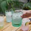Twine Living Shatterproof Embossed Tumbler Set of 4