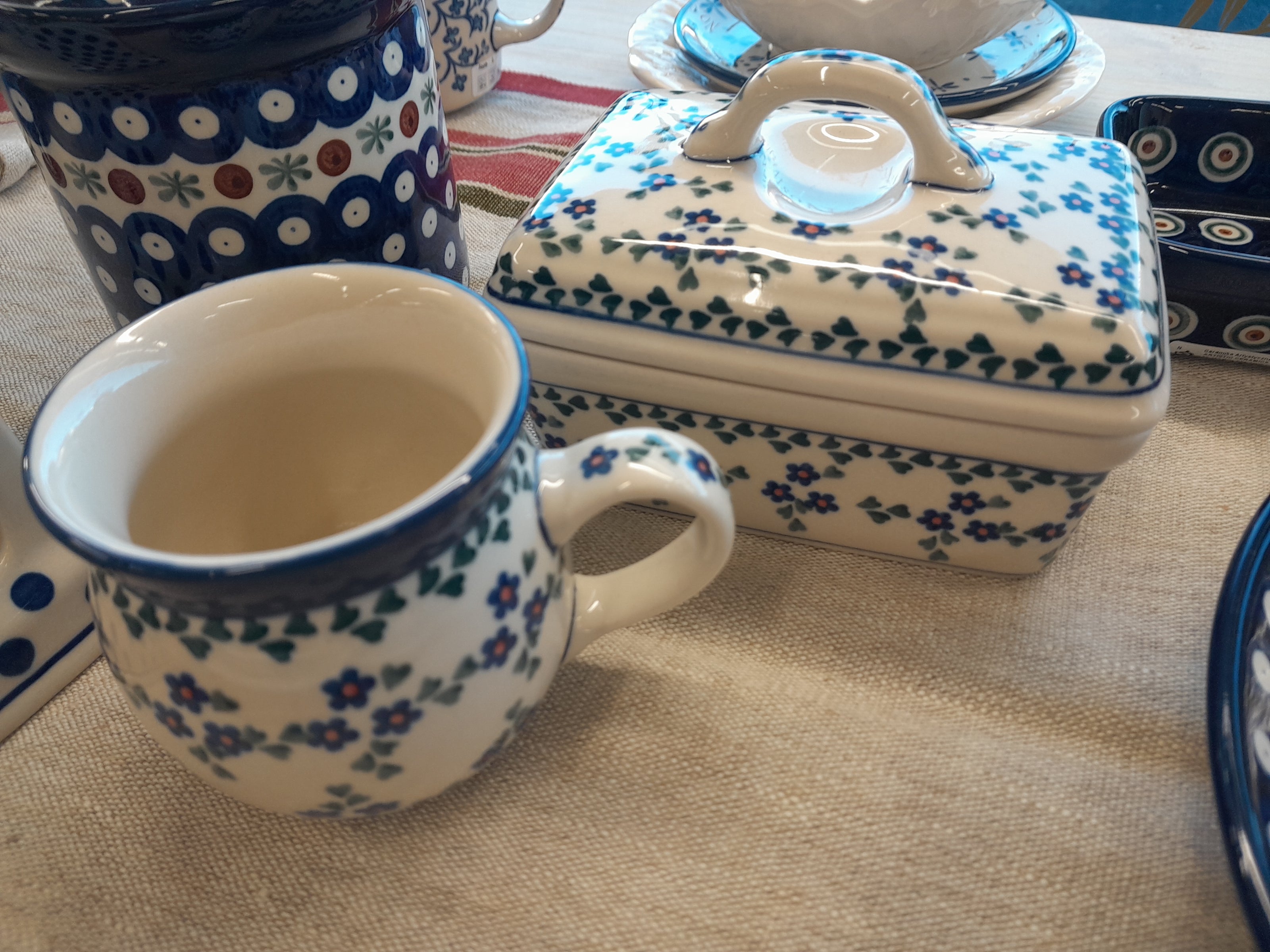 Butter Dish, Krista Polish Ceramics