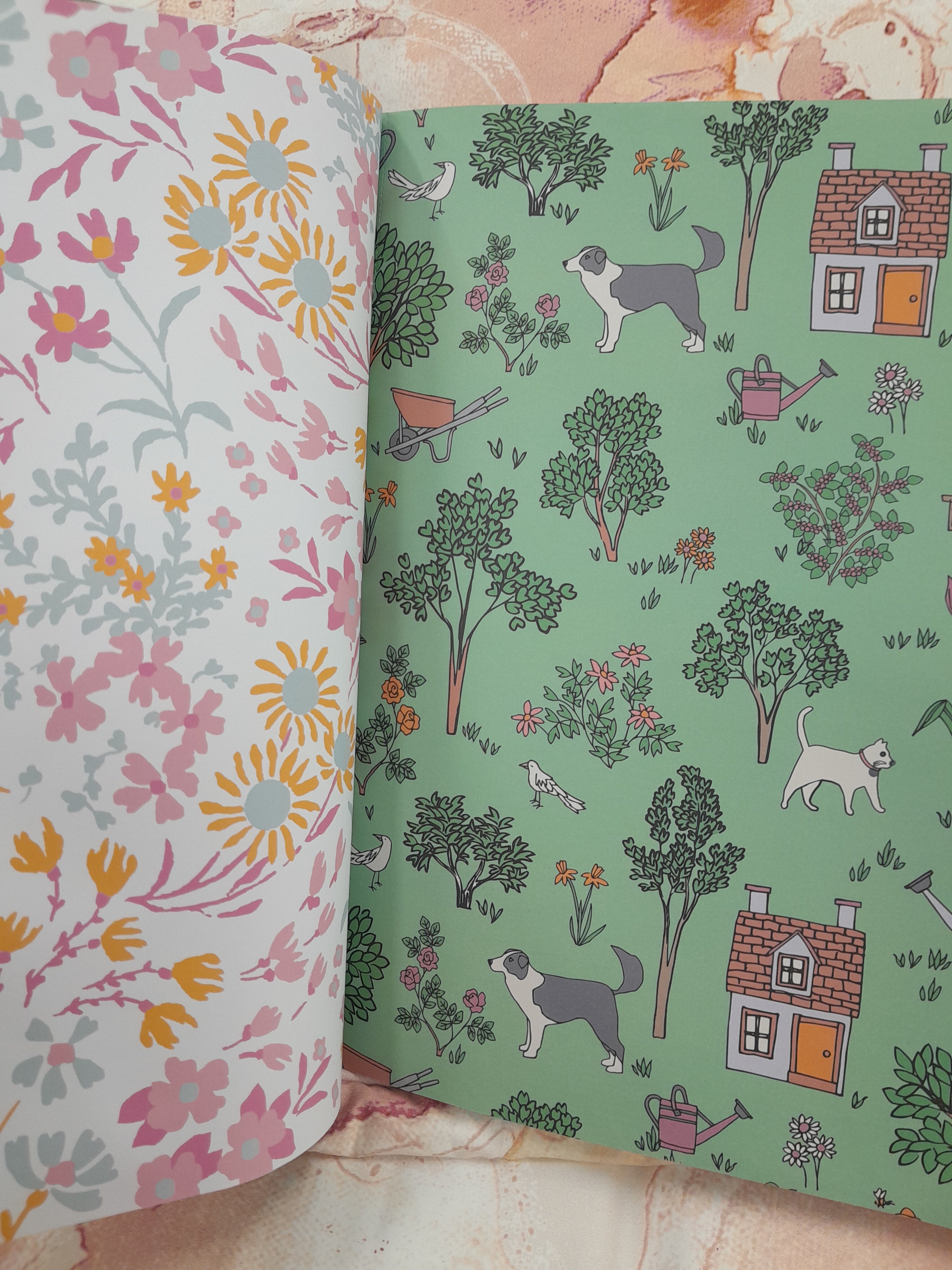 Helmsie Wrapping Paper Book | 12 Sheets & Tags