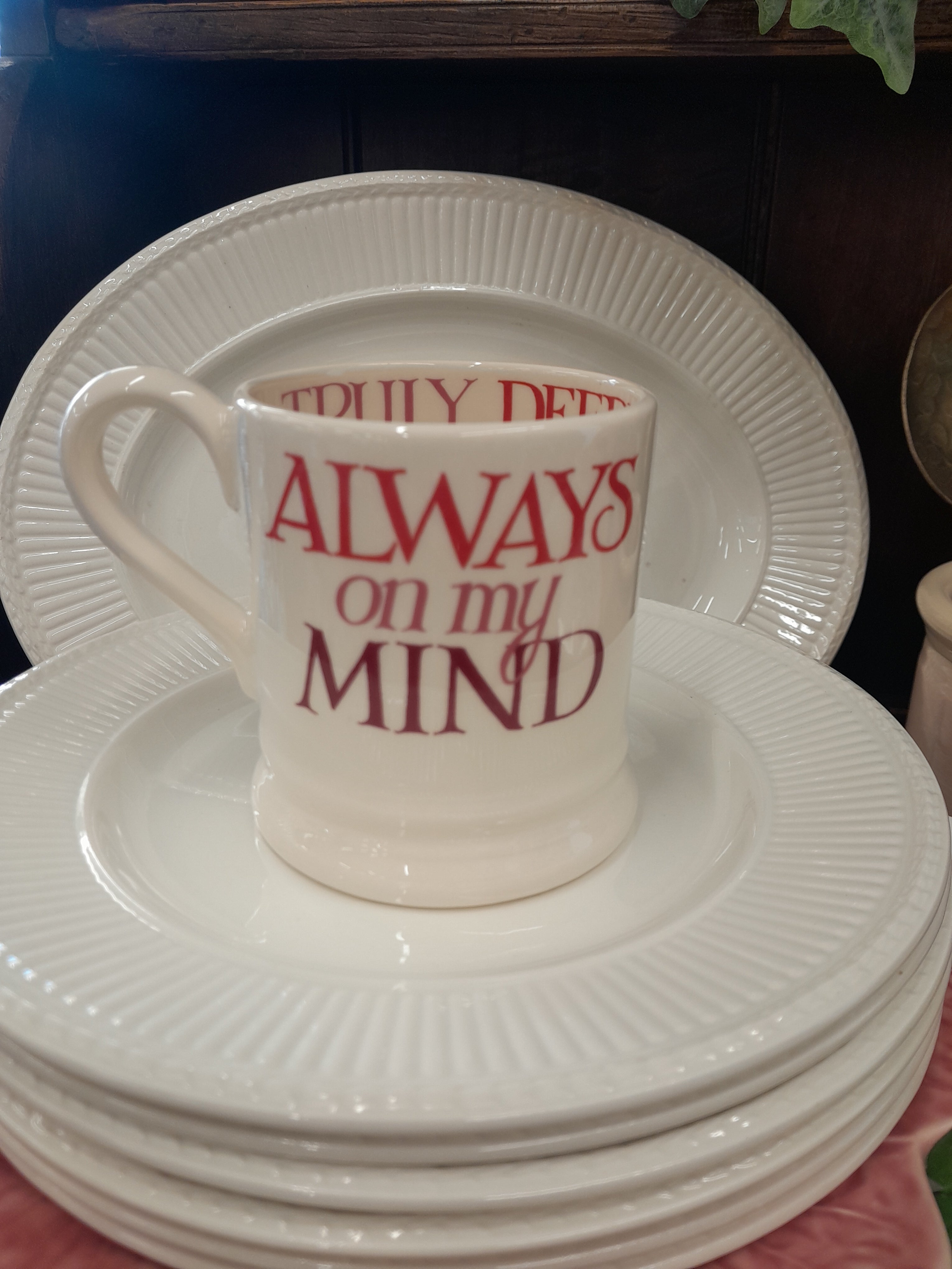 Emma Bridgewater True Love 1/2 Pint Mug
