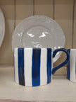 Bia Stripes Mug Blue