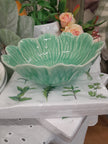 Bordallo Flora Bowl Verde Green 17cm