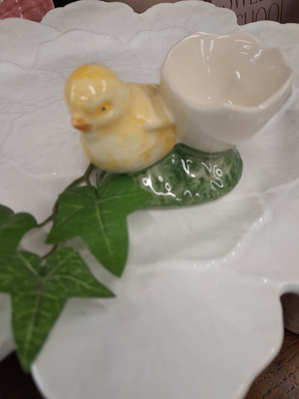 Egg Cup - One Eggshell with Whole Chick